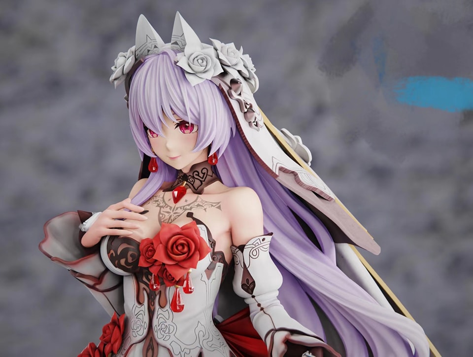 Flower bride under the moonlight 1/6