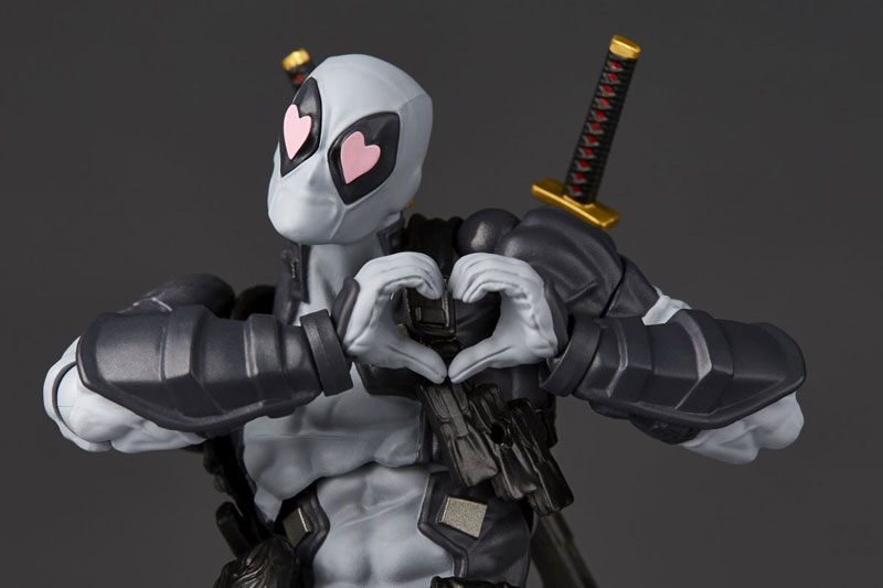 Revoltech Amazing Yamaguchi Deadpool Ver.2.5 X-Force Color Edition