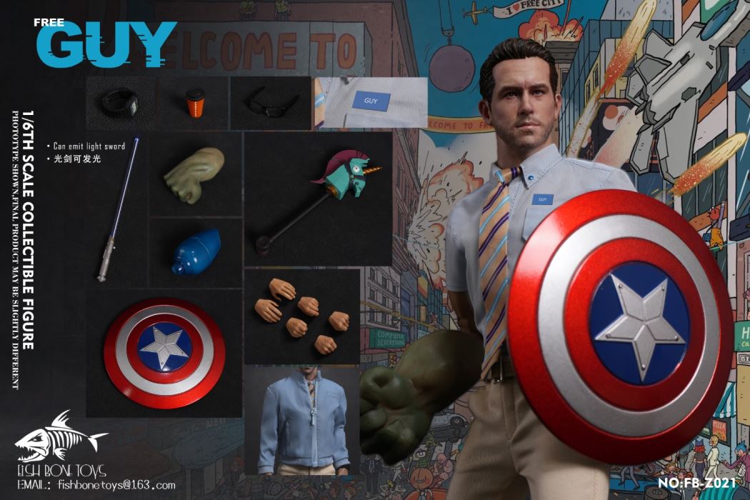 Out of control NPC FREE GUY 1/6