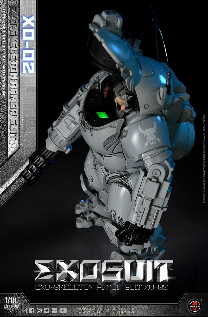 EXO-Skeleton Armor Suit XO-02 1/8