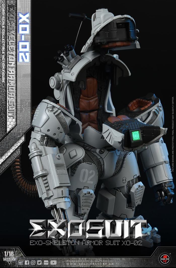 EXO-Skeleton Armor Suit XO-02 1/8