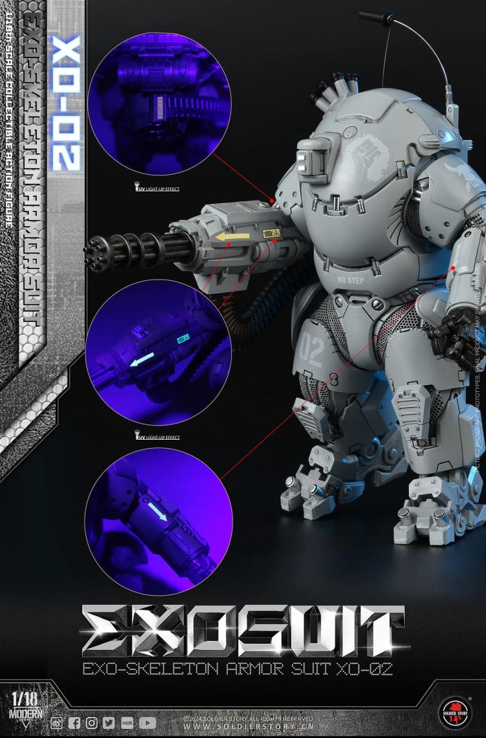 EXO-Skeleton Armor Suit XO-02 1/8