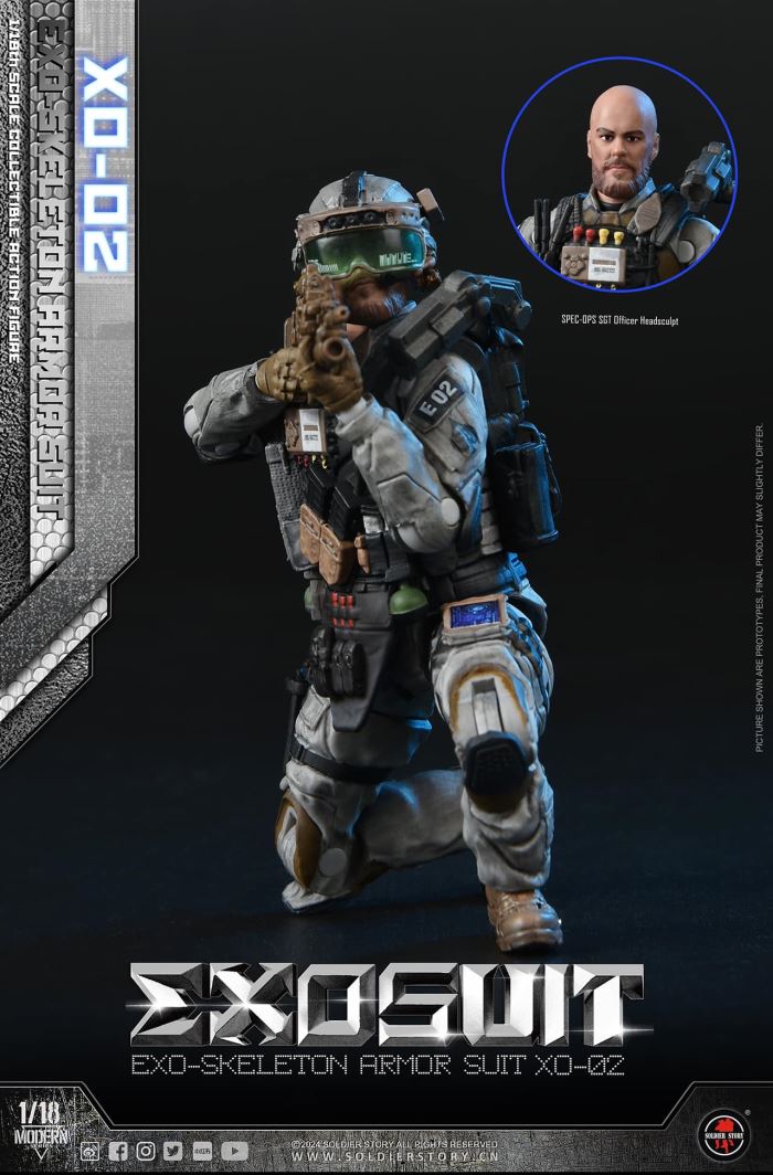 EXO-Skeleton Armor Suit XO-02 1/8