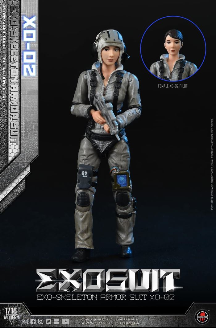 EXO-Skeleton Armor Suit XO-02 1/8