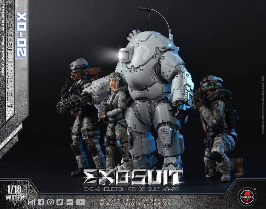 EXO-Skeleton Armor Suit XO-02 1/8