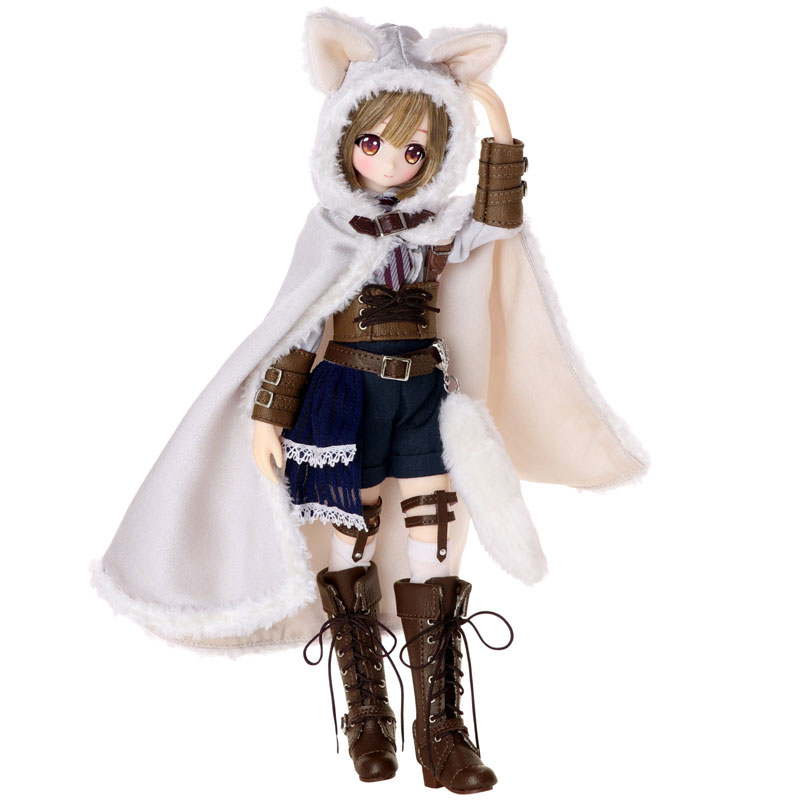 Alvastaria Tio -Snow White Cat and the Wolf of the Winter Forest-