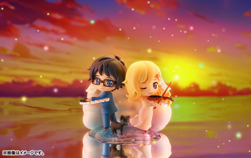 Qset+ Your Lie in April Kaori Miyazono & Kosei Arima