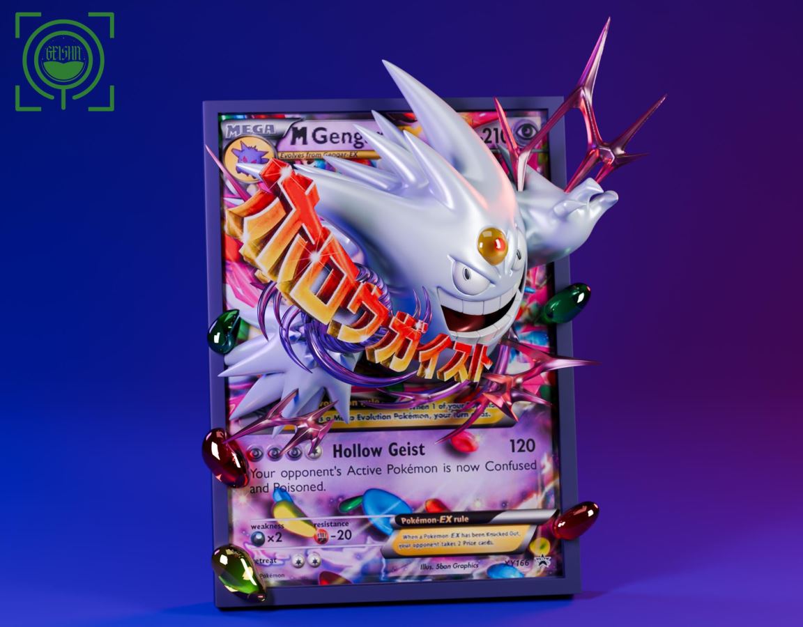 Pokemon Cards 3rd Edition White Mega Gengar-EX