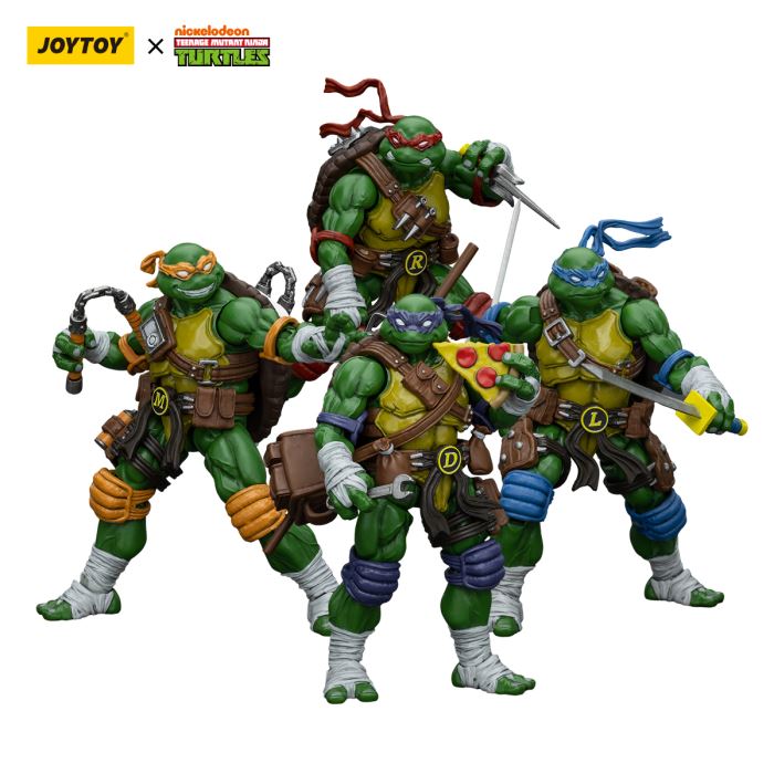 Ninja Turtles - Michelangelo/Donatello/Leonardo/Raphael 1/18