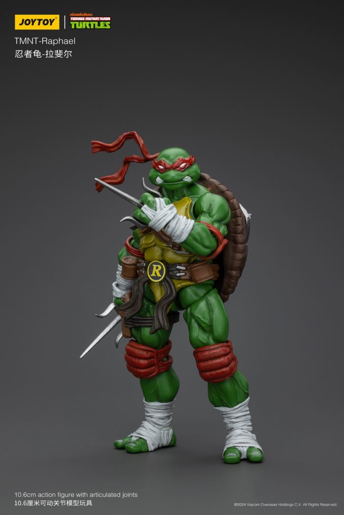 Ninja Turtles - Michelangelo/Donatello/Leonardo/Raphael 1/18