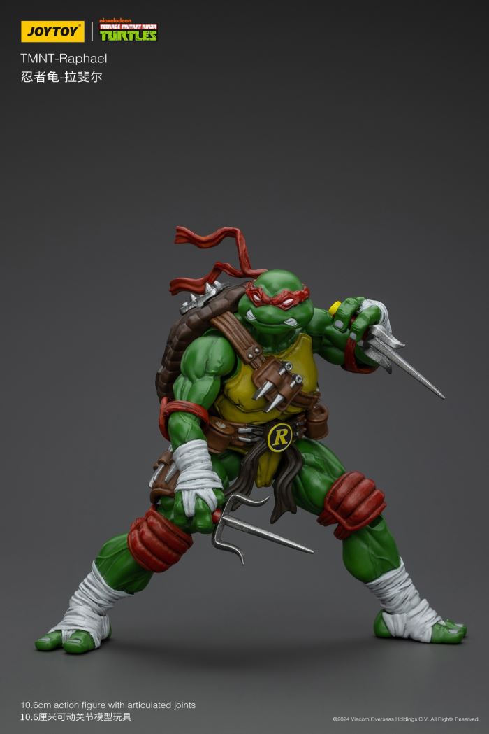 Ninja Turtles - Michelangelo/Donatello/Leonardo/Raphael 1/18