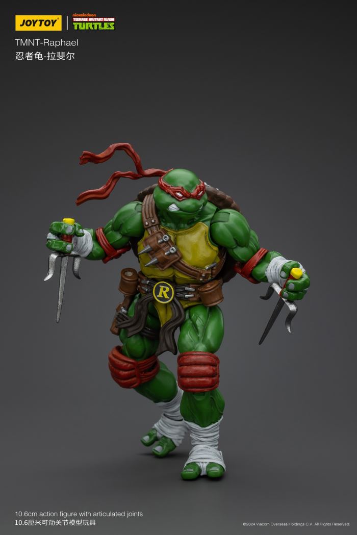 Ninja Turtles - Michelangelo/Donatello/Leonardo/Raphael 1/18