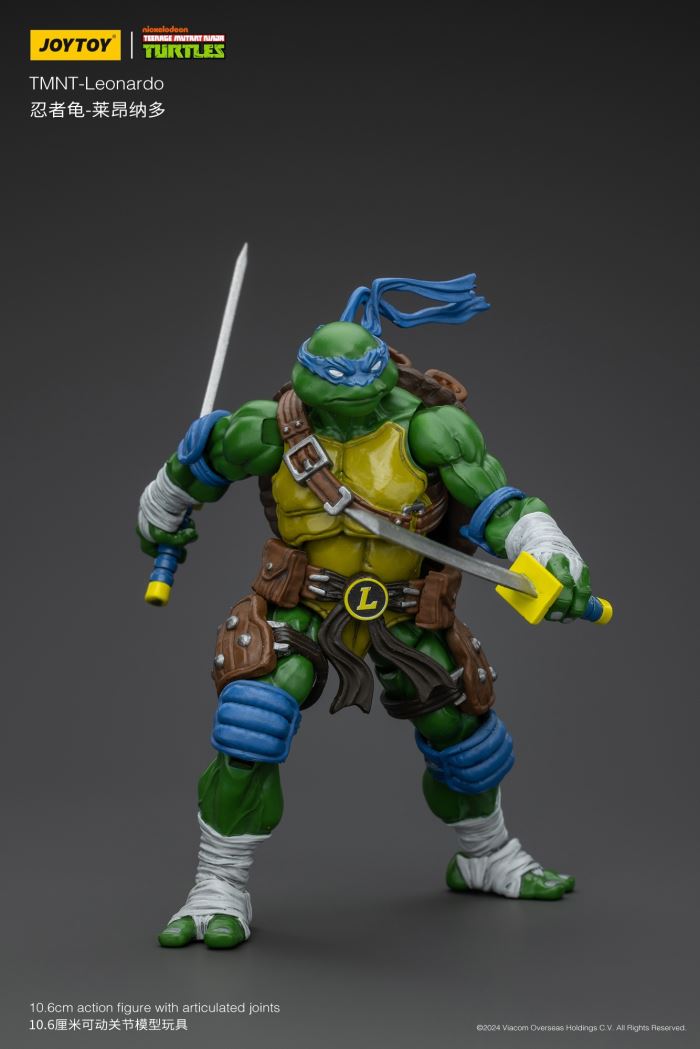 Ninja Turtles - Michelangelo/Donatello/Leonardo/Raphael 1/18