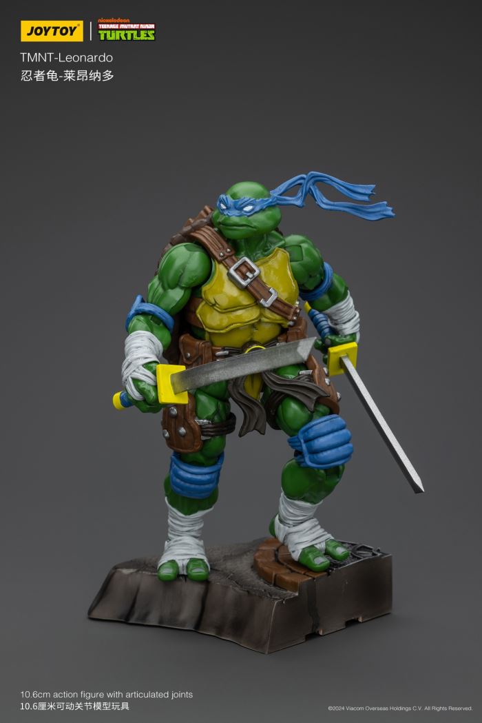 Ninja Turtles - Michelangelo/Donatello/Leonardo/Raphael 1/18