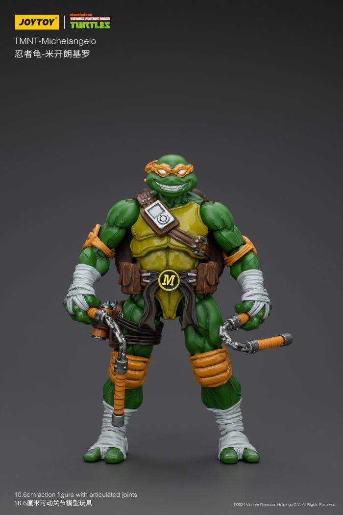 Ninja Turtles - Michelangelo/Donatello/Leonardo/Raphael 1/18