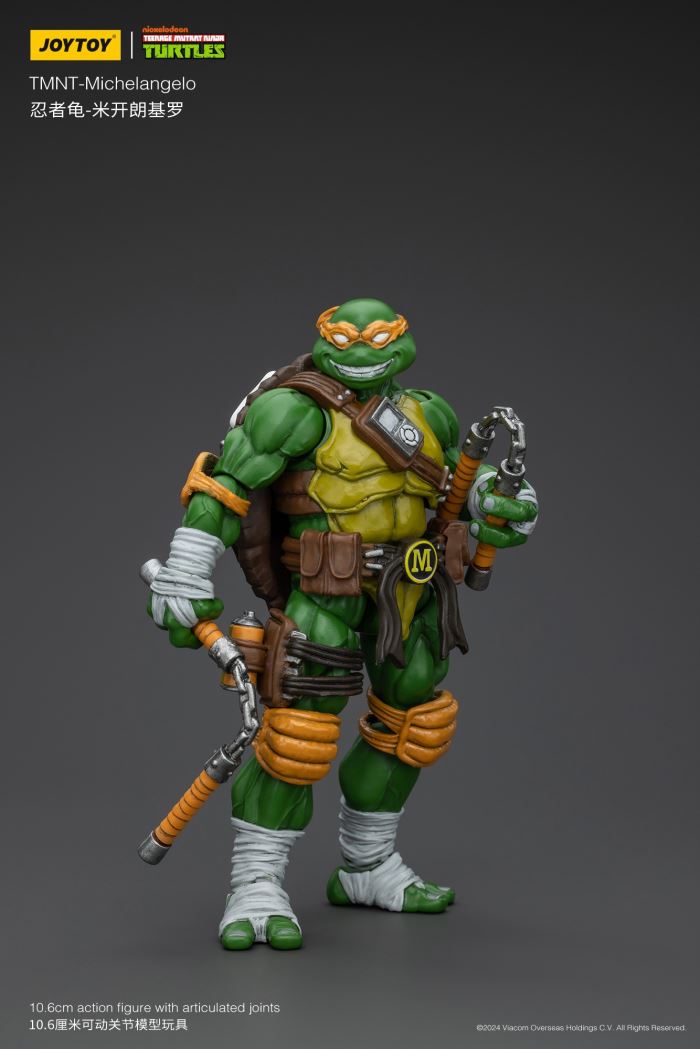 Ninja Turtles - Michelangelo/Donatello/Leonardo/Raphael 1/18
