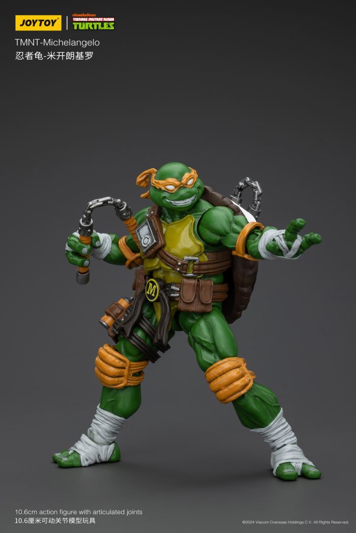 Ninja Turtles - Michelangelo/Donatello/Leonardo/Raphael 1/18