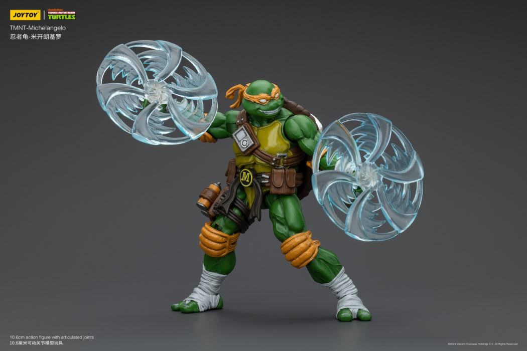 Ninja Turtles - Michelangelo/Donatello/Leonardo/Raphael 1/18