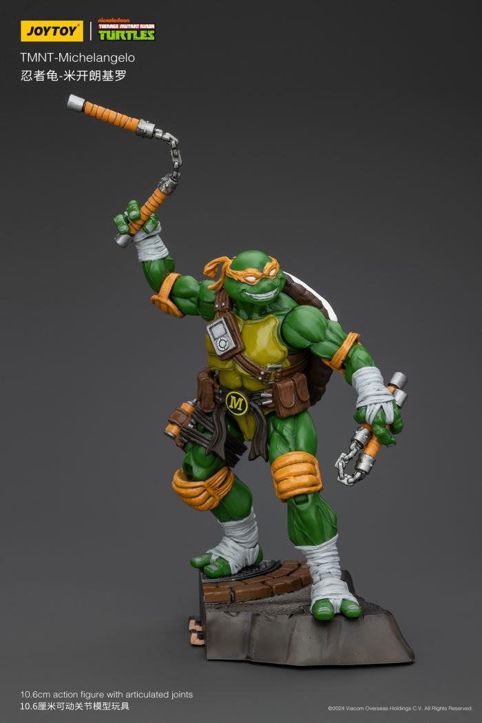 Ninja Turtles - Michelangelo/Donatello/Leonardo/Raphael 1/18