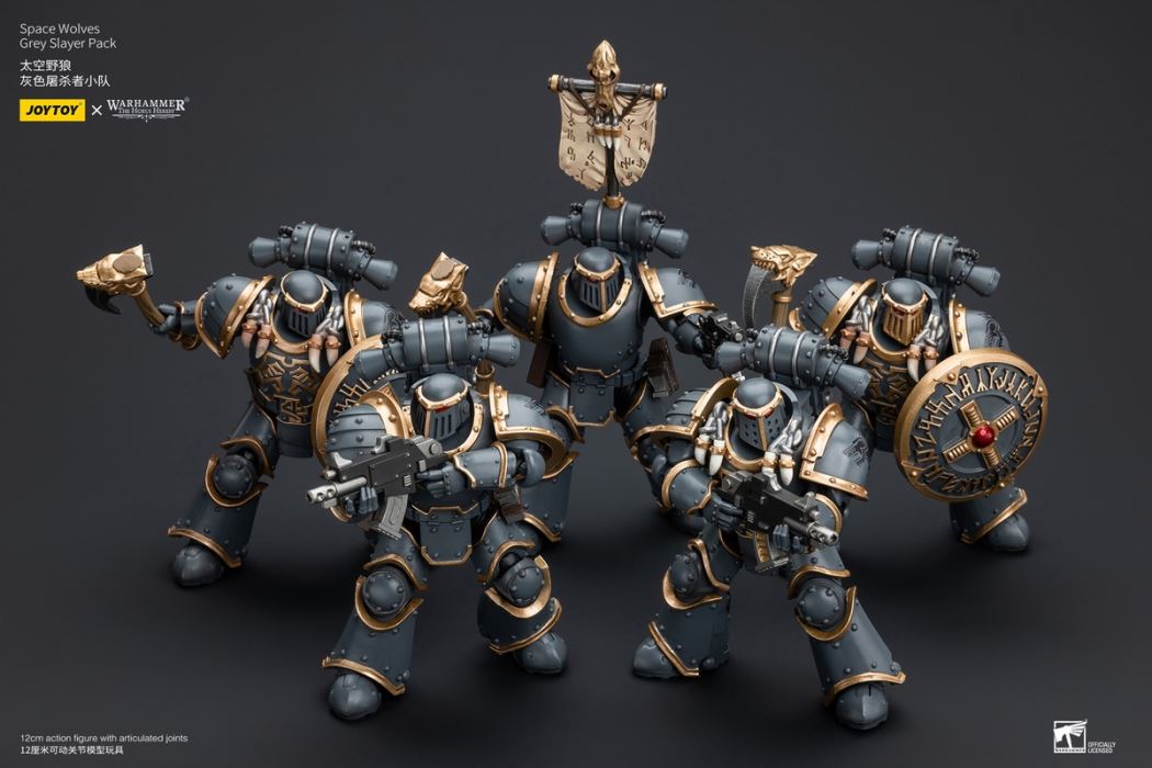 Space Wolves - Husar Guards/Grey Slayer Squadron 1/18