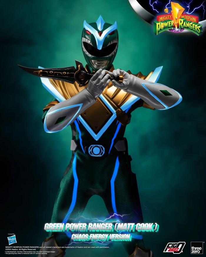 FigZero 1/6 Green Power Ranger (Matt Cook) Chaos Energy Version
