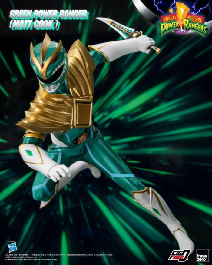 FigZero 1/6 Green Power Ranger (Matt Cook) Chaos Energy Version