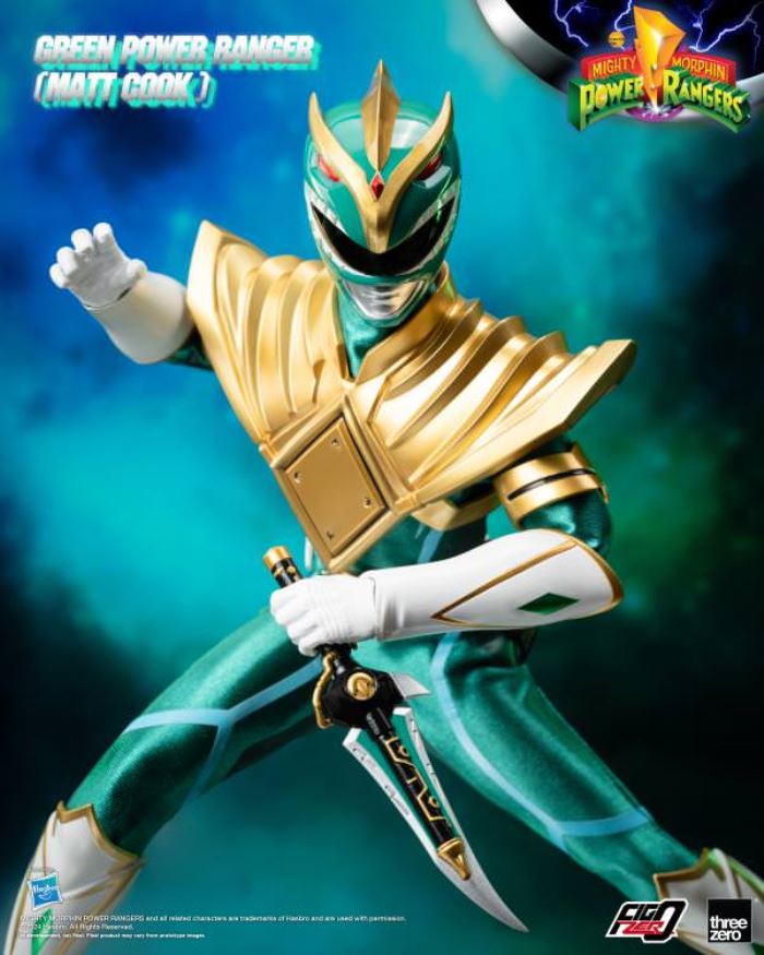 FigZero 1/6 Green Power Ranger (Matt Cook) Chaos Energy Version