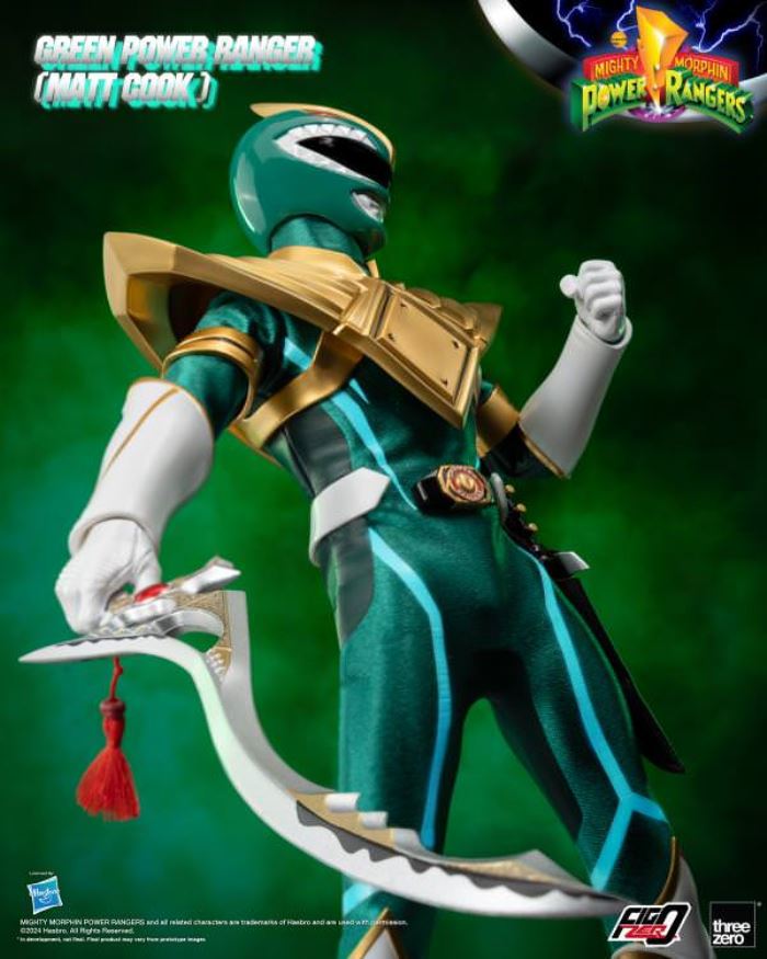 FigZero 1/6 Green Power Ranger (Matt Cook) Chaos Energy Version