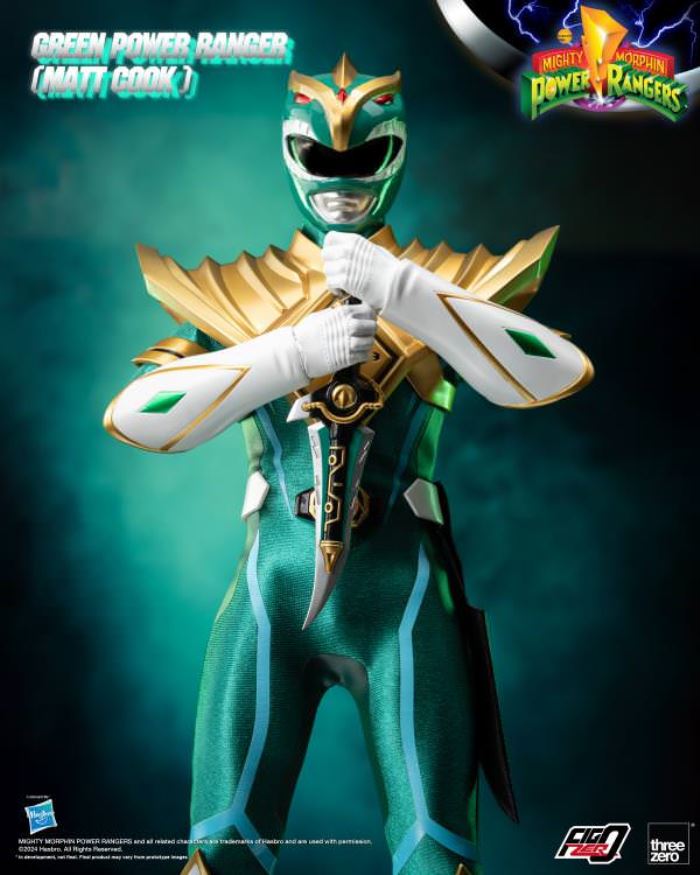 FigZero 1/6 Green Power Ranger (Matt Cook) Chaos Energy Version