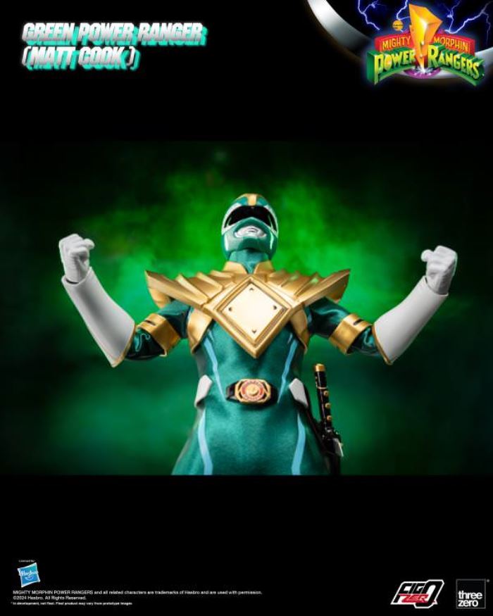 FigZero 1/6 Green Power Ranger (Matt Cook) Chaos Energy Version