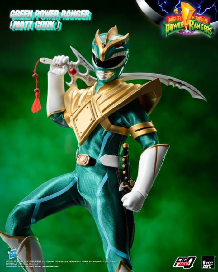 FigZero 1/6 Green Power Ranger (Matt Cook) Chaos Energy Version