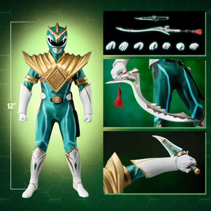 FigZero 1/6 Green Power Ranger (Matt Cook) Chaos Energy Version