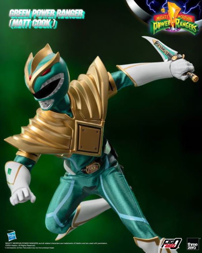 FigZero 1/6 Green Power Ranger (Matt Cook) Chaos Energy Version