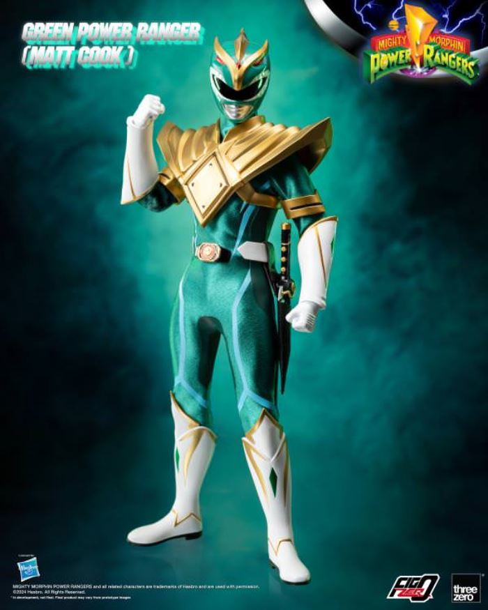 FigZero 1/6 Green Power Ranger (Matt Cook) Chaos Energy Version