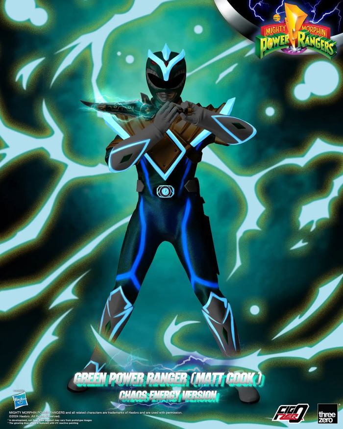 FigZero 1/6 Green Power Ranger (Matt Cook) Chaos Energy Version