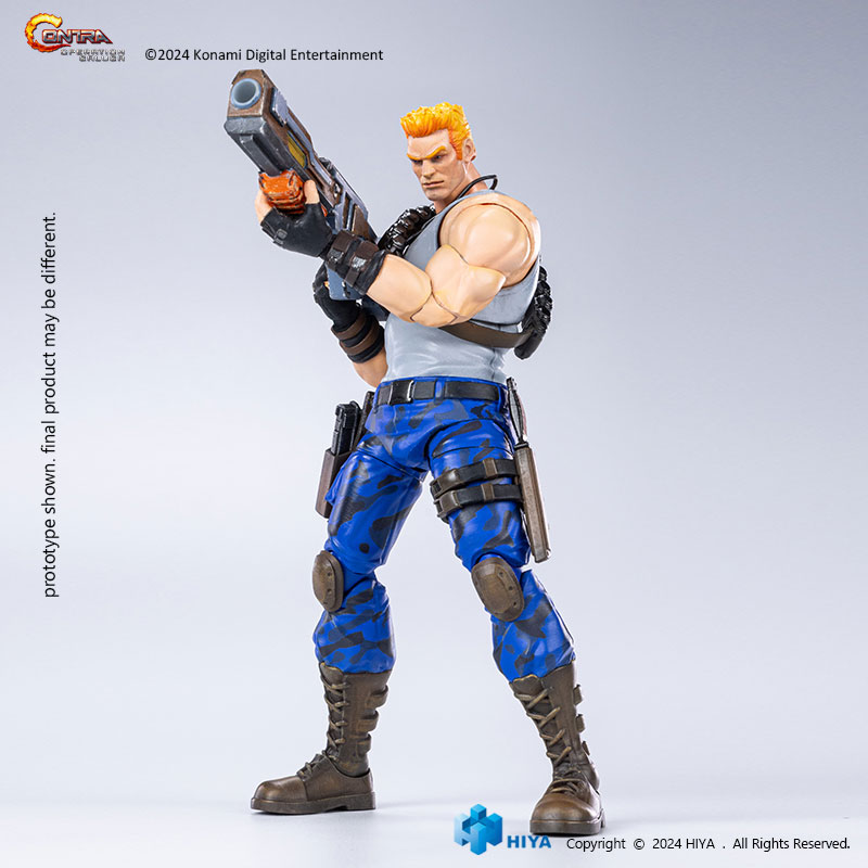 Contra: Operation Galuga 1/12 Exquisite Basic Action Figure Bill Rizer