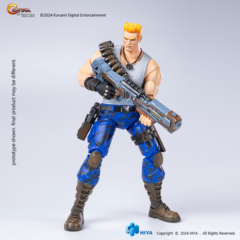 Contra: Operation Galuga 1/12 Exquisite Basic Action Figure Bill Rizer