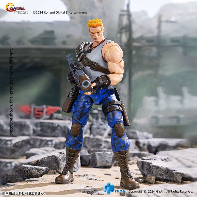 Contra: Operation Galuga 1/12 Exquisite Basic Action Figure Bill Rizer