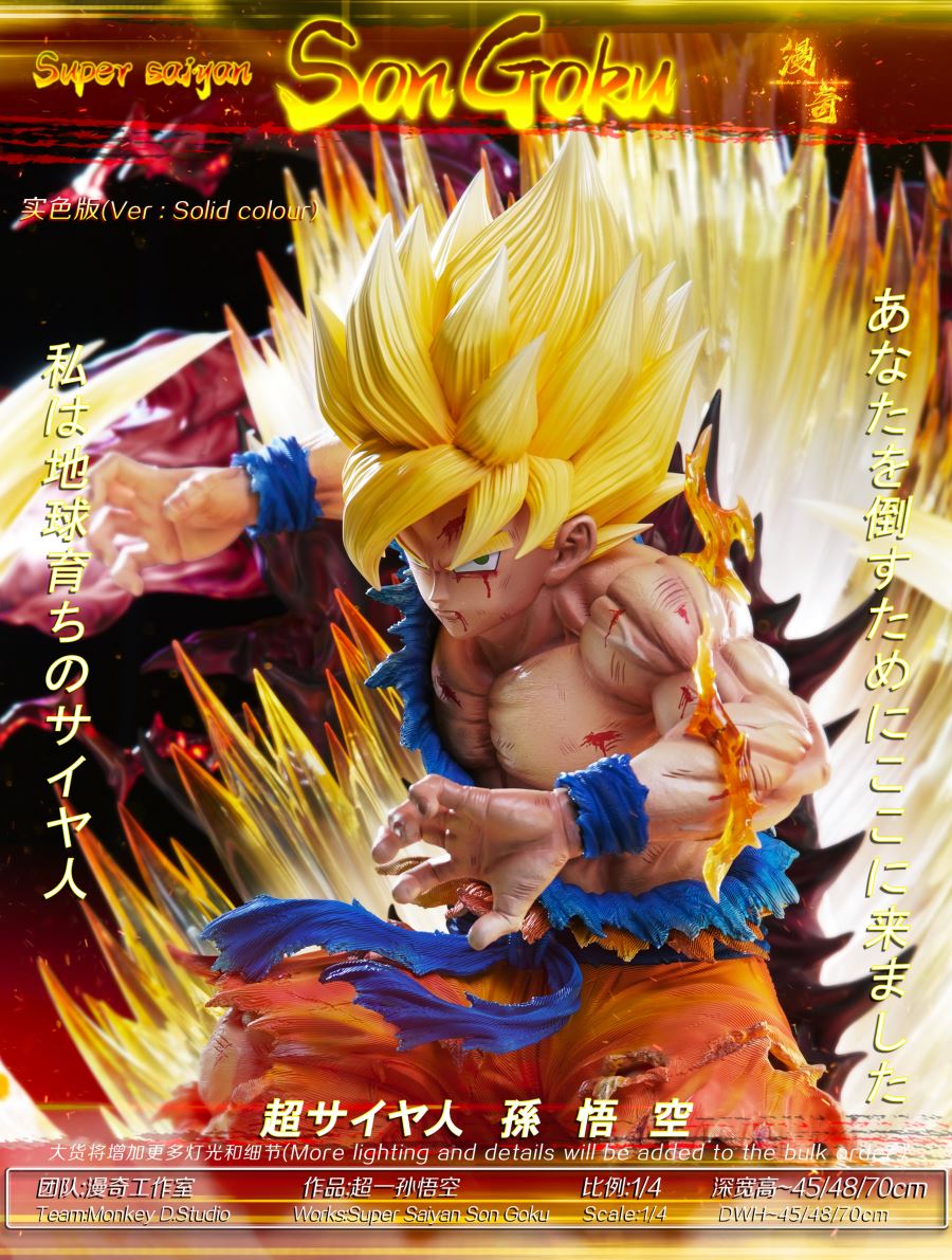 Super Saiyan SonGoKu - Dragon Ball 1/4