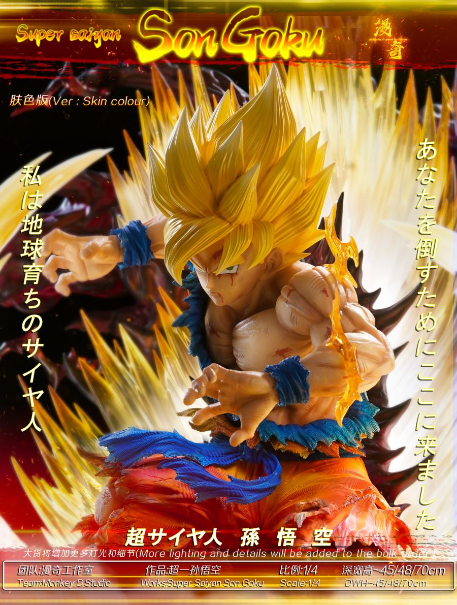 Super Saiyan SonGoKu - Dragon Ball 1/4