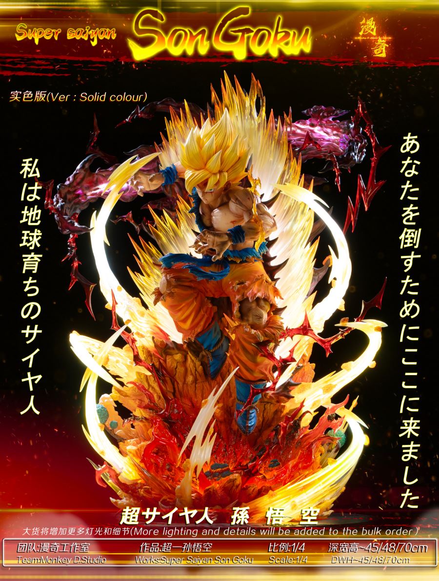 Super Saiyan SonGoKu - Dragon Ball 1/4