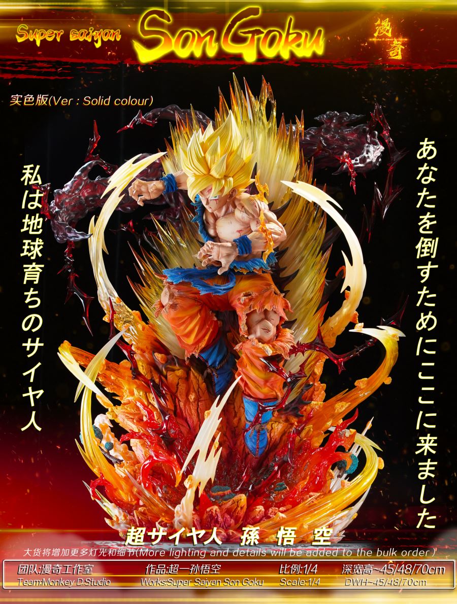 Super Saiyan SonGoKu - Dragon Ball 1/4