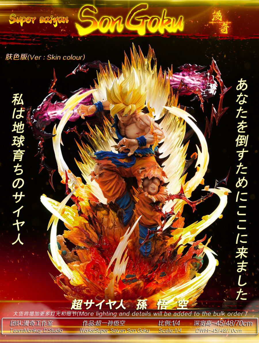 Super Saiyan SonGoKu - Dragon Ball 1/4