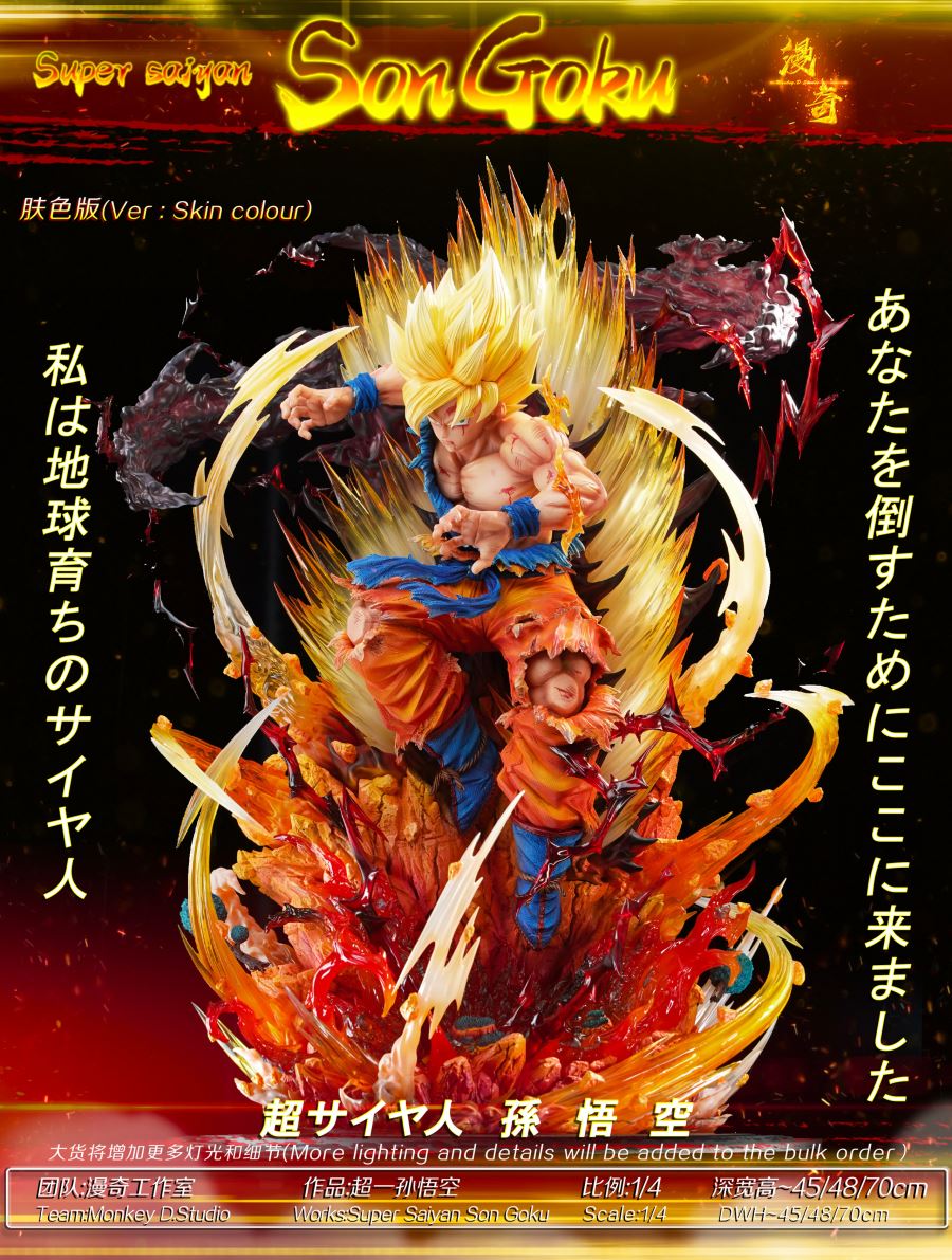 Super Saiyan SonGoKu - Dragon Ball 1/4