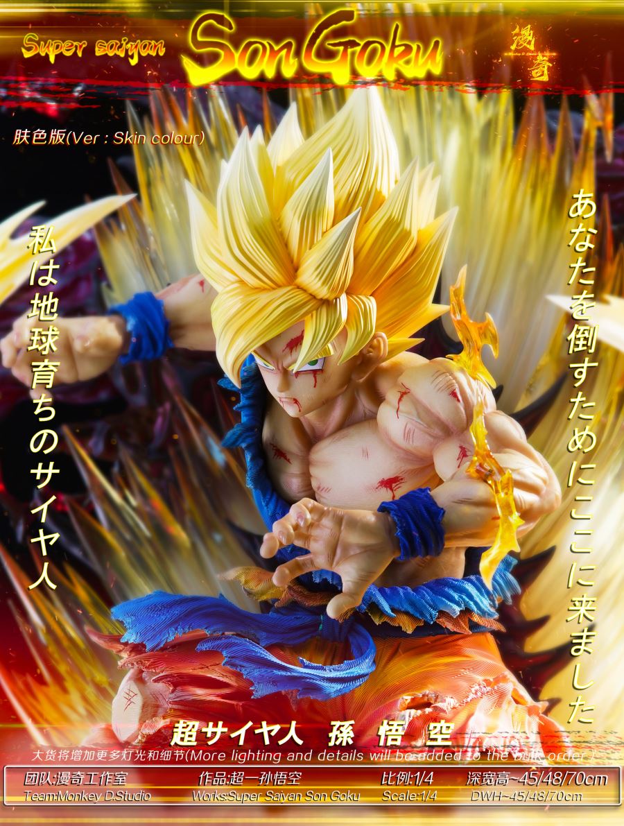 Super Saiyan SonGoKu - Dragon Ball 1/4