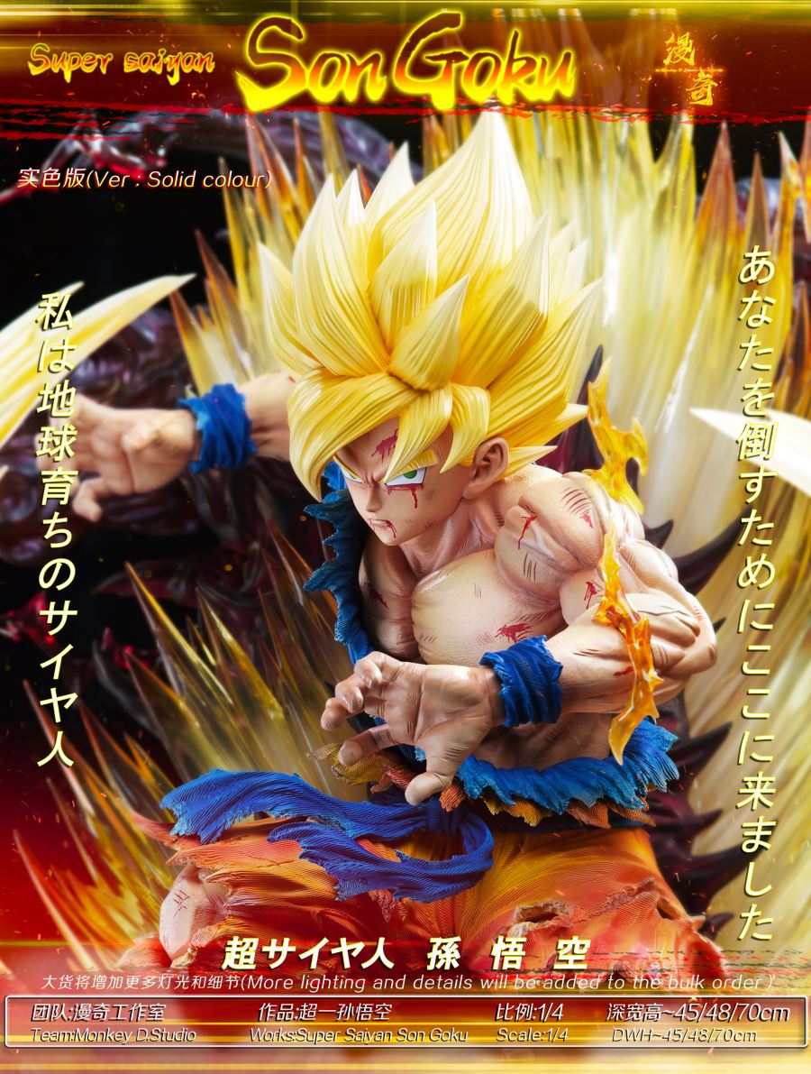 Super Saiyan SonGoKu - Dragon Ball 1/4