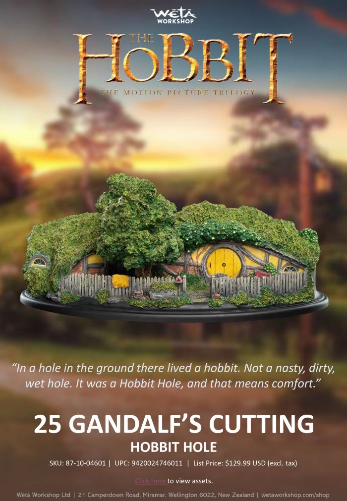 The Lord of the Rings Scene - The Hobbit Cave No. 1/Cave No. 25