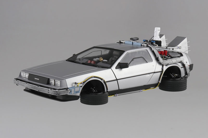 Movie Mecha No.BT-02 1/24 Back To The Future PartII Time Machine