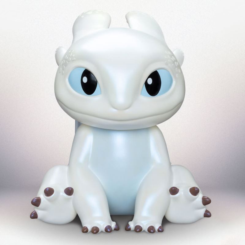 Light Fury Vinyl Piggy Bank
