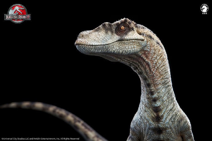 Wan Long Tang Studio - 1/10 Statue Jurassic Park III Female Velociraptor Licensed by Universal Pictures